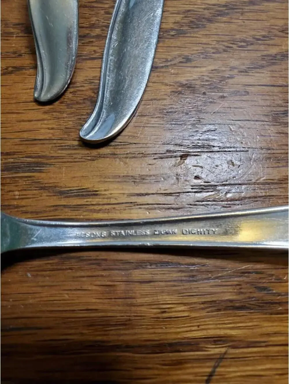 Dignity, by Ascons, stainless steel, 4 pieces, MCM Silverware, mcm flatware